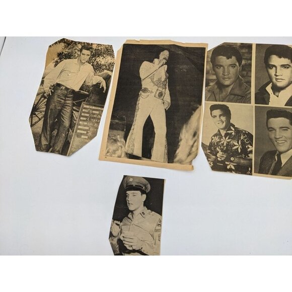 Vintage Elvis newspaper clippings memorabilia ephemera - Picture 2 of 4